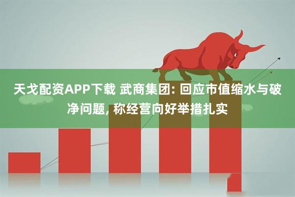 天戈配资APP下载 武商集团: 回应市值缩水与破净问题, 称经营向好举措扎实